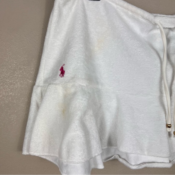 Ralph Lauren Y2K White Mini Beach Skirt - Picture 2 of 4